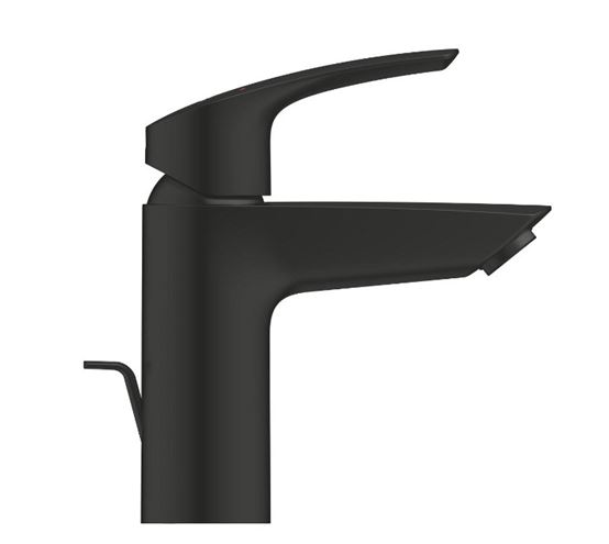 GROHE EUROSMART umývadlová stojanková batéria, s odtokovou súpravou, Water Saving, matná čierna 332652433 Obrázek - fotka