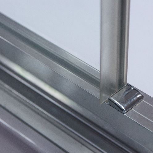 ROTH PROXIMA LINE PXS2L/900 sprchové dvere 90x200 cm, posuvné, ľavé, brillant/sklo transparent 528-9000000-00-02 Obrázek - fotka