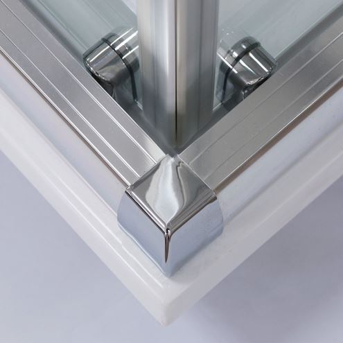 ROTH PROXIMA LINE PXS2L/900 sprchové dvere 90x200 cm, posuvné, ľavé, brillant/sklo transparent 528-9000000-00-02 Obrázek - fotka