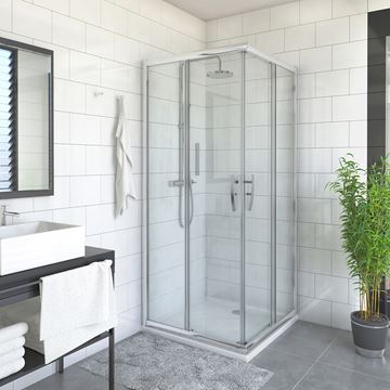 ROTH PROXIMA LINE PXS2L/900 sprchové dvere 90x200 cm, posuvné, ľavé, brillant/sklo transparent 528-9000000-00-02 Obrázek - fotka