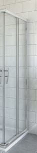 ROTH PROXIMA LINE PXS2P/900 sprchové dvere 90x200 cm, posuvné, pravé, brillant/sklo transparent