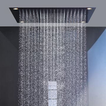 AXOR SHOWER SOLUTIONS SHOWERHEAVEN 970/970 3JET horná sprcha 970x970 mm, 3 prúdy, s LED osvetlením, vzhľad nerezu 10623800 Obrázek - fotka