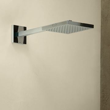 AXOR SHOWER SOLUTIONS 240/240 1JET horná sprcha 240x240 mm, s ramenom, EcoSmart, chróm 10925000 Obrázek - fotka