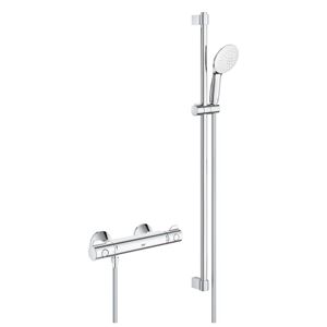 GROHE GROHTHERM 800 sprchový set s termostatickou batériou, ručná sprcha s 2 prúdmi, tyč, hadica, Water Saving, chróm