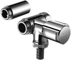 SCHELL COMFORT práčkový ventil 3/4"x3/4"x3/4", chróm