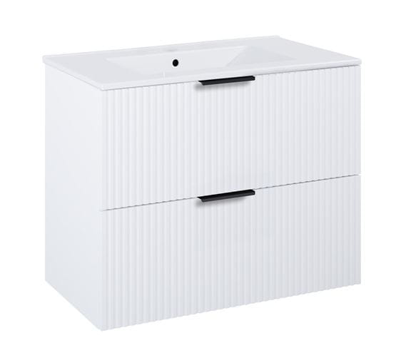 JIKA NOBU skrinka pod umývadlo 80x45, 2x63, 5 cm, 2 zásuvky, matná biela H40P1695663041 Obrázek - Hlavní obrázek