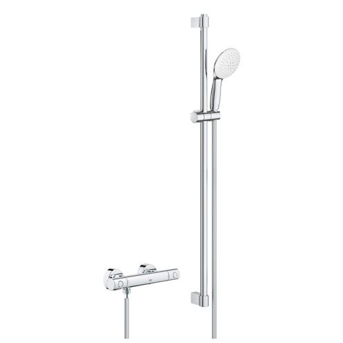 GROHE GROHTHERM 800 COSMOPOLITAN sprchový set s termostatickou batériou, ručná sprcha s 2 prúdmi, tyč, hadica, Water Saving, chróm 34769001 Obrázek - Hlavní obrázek