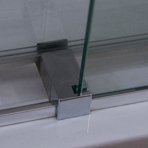 ROTH KINEDOOR LINE KID2/1300 sprchové dvere 130x200 cm, posuvné, brillant/sklo transparent 970-1300000-00-02 Obrázek - fotka