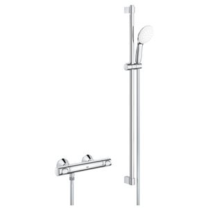 GROHE GROHTHERM 500 sprchový set s termostatickou batériou, ručná sprcha, tyč, hadica, Water Saving, chróm