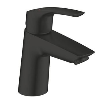 GROHE EUROSMART umývadlová stojanková batéria, s odtokovou súpravou, Water Saving, matná čierna