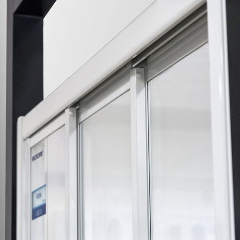 ROTH LEGA LINE PD3N/1000 sprchové dvere 100x190 cm, posuvné, biela/sklo transparent 413-1000000-04-02 Obrázek - fotka