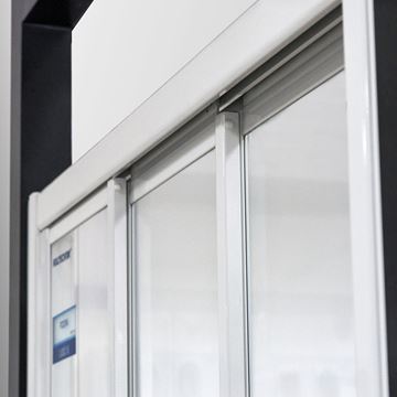 ROTH LEGA LINE PD3N/1000 sprchové dvere 100x190 cm, posuvné, biela/sklo transparent 413-1000000-04-02 Obrázek - fotka
