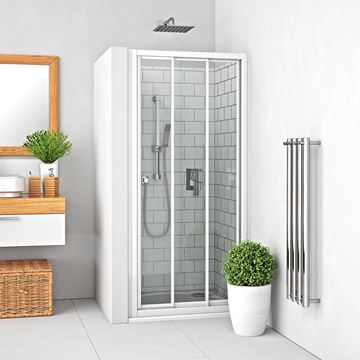 ROTH LEGA LINE PD3N/1000 sprchové dvere 100x190 cm, posuvné, biela/sklo transparent 413-1000000-04-02 Obrázek - fotka