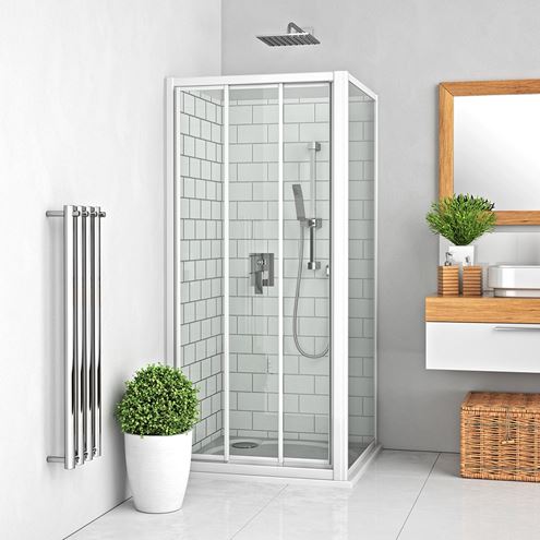 ROTH LEGA LINE PD3N/1000 sprchové dvere 100x190 cm, posuvné, biela/sklo transparent 413-1000000-04-02 Obrázek - fotka