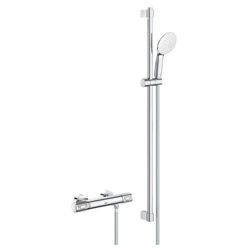 GROHE GROHTHERM 1000 PERFORMANCE sprchový set s termostatickou batériou, ručná sprcha s 2 prúdmi, tyč, hadica, Water Saving, chróm 34835001 Obrázek - Hlavní obrázek