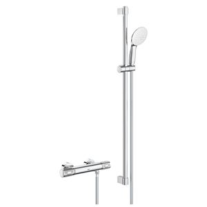 GROHE GROHTHERM 1000 PERFORMANCE sprchový set s termostatickou batériou, ručná sprcha s 2 prúdmi, tyč, hadica, Water Saving, chróm