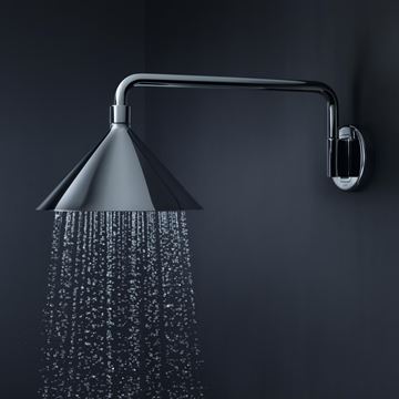 AXOR SHOWERS/FRONT 240 2JET horná sprcha pr. 279 mm, 2 prúdy, s ramenom, chróm 26021000 Obrázek - fotka