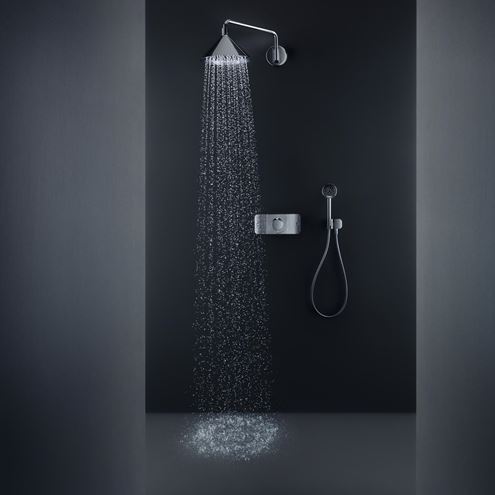 AXOR SHOWERS/FRONT 240 2JET horná sprcha pr. 279 mm, 2 prúdy, s ramenom, chróm 26021000 Obrázek - fotka