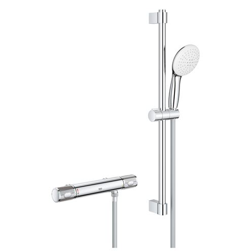 GROHE GROHTHERM 1000 PERFORMANCE sprchový set s termostatickou batériou, ručná sprcha s 2 prúdmi, tyč, hadica, Water Saving, chróm 34836001 Obrázek - Hlavní obrázek