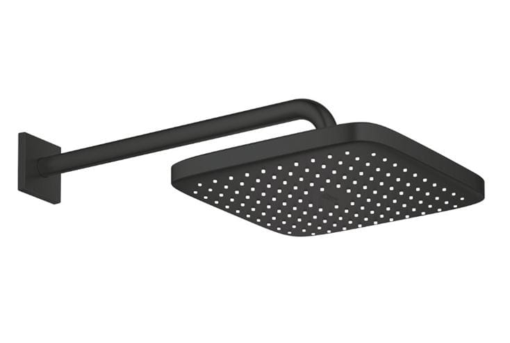 GROHE TEMPESTA 250 CUBE horná sprcha 250x250 mm, s ramenom, Water Saving, matná čierna 266872430 Obrázek - fotka