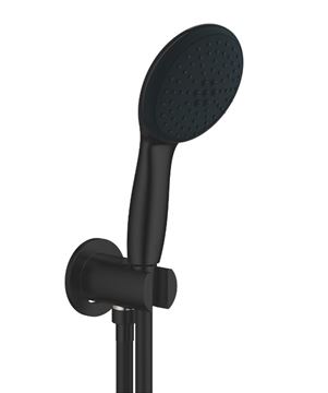 GROHE TEMPESTA 110 sprchová súprava 3-dielna, ručná sprcha pr. 110 mm, 2 prúdy, hadica, držiak, Water Saving, matná čierna