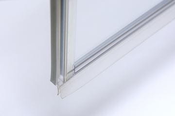 ROTH TOWER LINE TZNL1/900 sprchové dvere 90x200 cm, skádacie, ľavé, brillant/sklo transparent 739-900000L-00-02 Obrázek - fotka