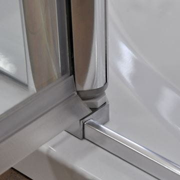 ROTH TOWER LINE TZNL1/900 sprchové dvere 90x200 cm, skádacie, ľavé, brillant/sklo transparent 739-900000L-00-02 Obrázek - fotka