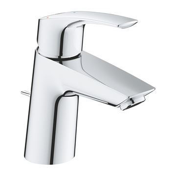 GROHE EUROSMART umývadlová stojanková batéria, s odtokovou súpravou, Water Saving, chróm