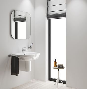 GROHE EUROSMART umývadlová stojanková batéria, s odtokovou súpravou, Water Saving, chróm 23969003 Obrázek - fotka