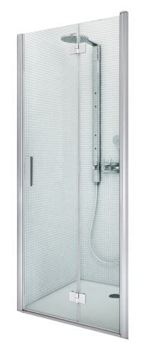ROTH TOWER LINE TZNP1/900 sprchové dvere 90x200 cm, skladacie, pravé, brillant/sklo transparent 739-900000P-00-02 Obrázek - Hlavní obrázek