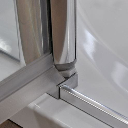 ROTH TOWER LINE TZNP1/900 sprchové dvere 90x200 cm, skladacie, pravé, brillant/sklo transparent 739-900000P-00-02 Obrázek - fotka