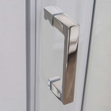 ROTH LEGA LINE LLDO1/900 sprchové dvere 90x190 cm, lietacie, brillant/sklo intimglass 551-9000000-00-21 Obrázek - fotka