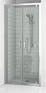 ROTH LEGA LINE LLDO2/900 sprchové dvere 90x190 cm, lietacie, brillant/sklo intimglass
