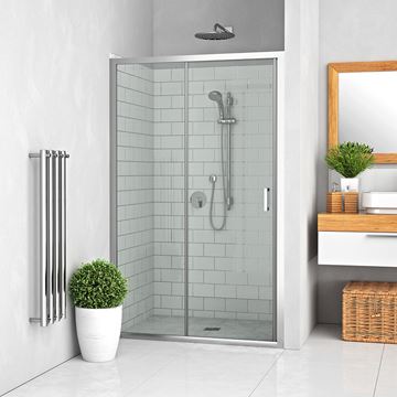 ROTH LEGA LINE LLD2/1000 sprchové dvere 100x190 cm, posuvné, brillant/sklo transparent 556-1000000-00-02 Obrázek - fotka