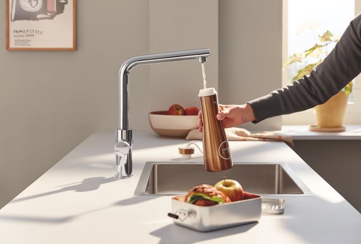 GROHE BLUE PURE MINTA drezová batéria, s filtračným zariadením, chróm 30589000 Obrázek - fotka