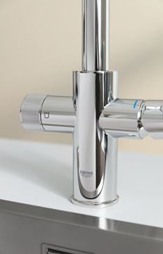 GROHE BLUE PURE MINTA drezová batéria, s vyťahovacou koncovkou, s filtračným zariadením, chróm 30591000 Obrázek - fotka