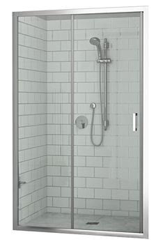 ROTH LEGA LINE LLD2/1600 sprchové dvere 160x190 cm, posuvné, brillant/sklo transparent