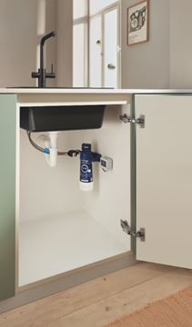 GROHE BLUE PURE MINTA drezová batéria, s vyťahovacou koncovkou, s filtračným zariadením, phamtom black 30590KF0 Obrázek - fotka