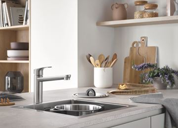 GROHE EUROSMART drezová batéria, supersteel 30463DC0 Obrázek - fotka