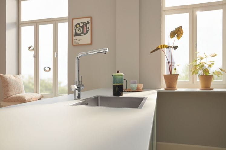 GROHE BLUE PURE MINTA drezová batéria, s filtračným zariadením, chróm 30588000 Obrázek - fotka