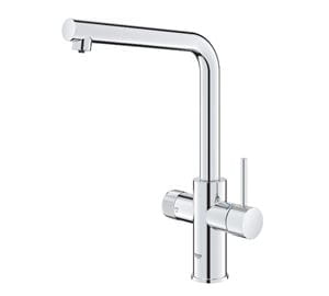 GROHE BLUE PURE MINTA drezová batéria, s filtračným zariadením, chróm