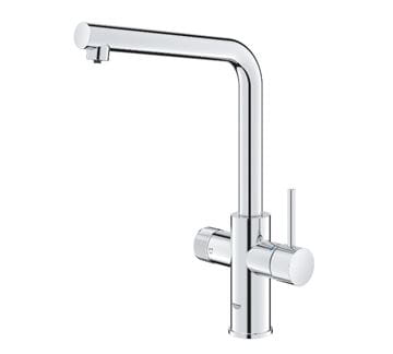 GROHE BLUE PURE MINTA drezová batéria, s filtračným zariadením, chróm