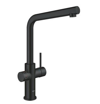 GROHE RED DUO drezová elektronická batéria, s ohrevom, veľkosť M, GROHE ChildLock, napájanie zo siete, čierna 30327KS1 Obrázek - fotka