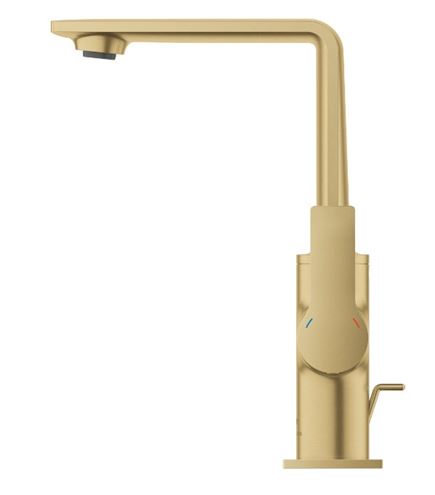 GROHE ALLURE umývadlová stojanková batéria, s odtokovou súpravou, Water Saving, kartáčovaný cool sunrise 32146GN1 Obrázek - fotka