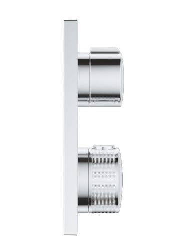 GROHE ALLURE sprchová podomietková termostatická batéria, pre 2 spotrebiče, chróm 29181002 Obrázek - fotka