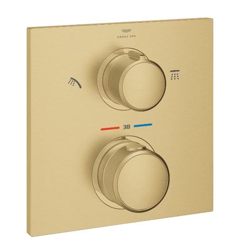 GROHE ALLURE sprchová podomietková termostatická batéria, pre 2 spotrebiče, brúsený cool sunrise 29181GN2 Obrázek - Hlavní obrázek