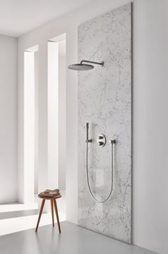 GROHE ATRIO sprchová podomietková termostatická batéria, pre 2 spotrebiče, supersteel 24396DC0 Obrázek - fotka