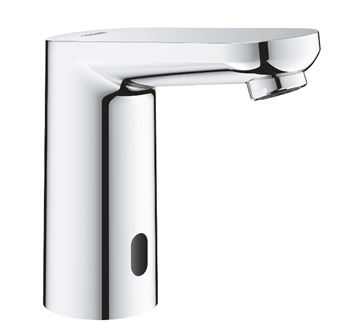 GROHE EUROSMART COSMOPOLITAN E umývadlová senzorová batéria, napájanie z batérie, Water Saving, chróm