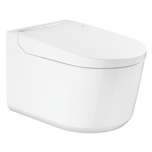 GROHE SENSIA ARENA závesné WC s bidetovým sedadlom, SoftClose, Rimless, HyperClean, alpská biela 36508SH0 Obrázek - Hlavní obrázek