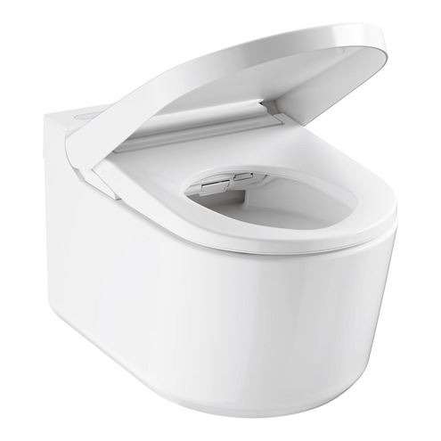 GROHE SENSIA ARENA závesné WC s bidetovým sedadlom, SoftClose, Rimless, HyperClean, alpská biela 36508SH0 Obrázek - fotka